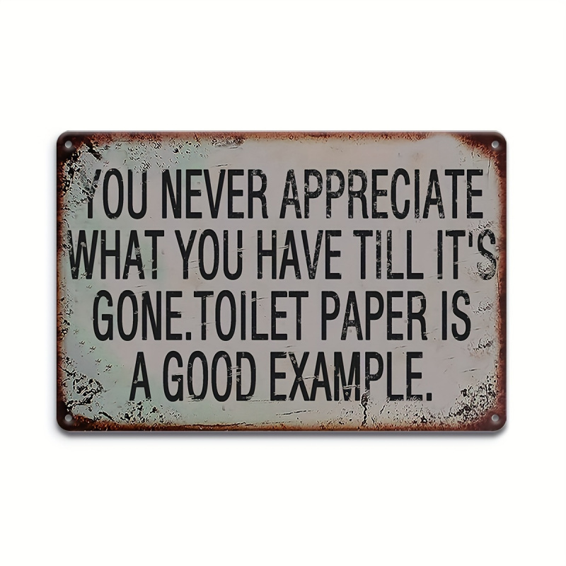Vintage Home Textiles - This Style12Inchx8inch vintage aluminum metal sign，Suitable