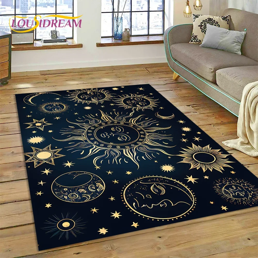 Home Textiles Sale - Mystic Tarot Sun Moon Mandala Area