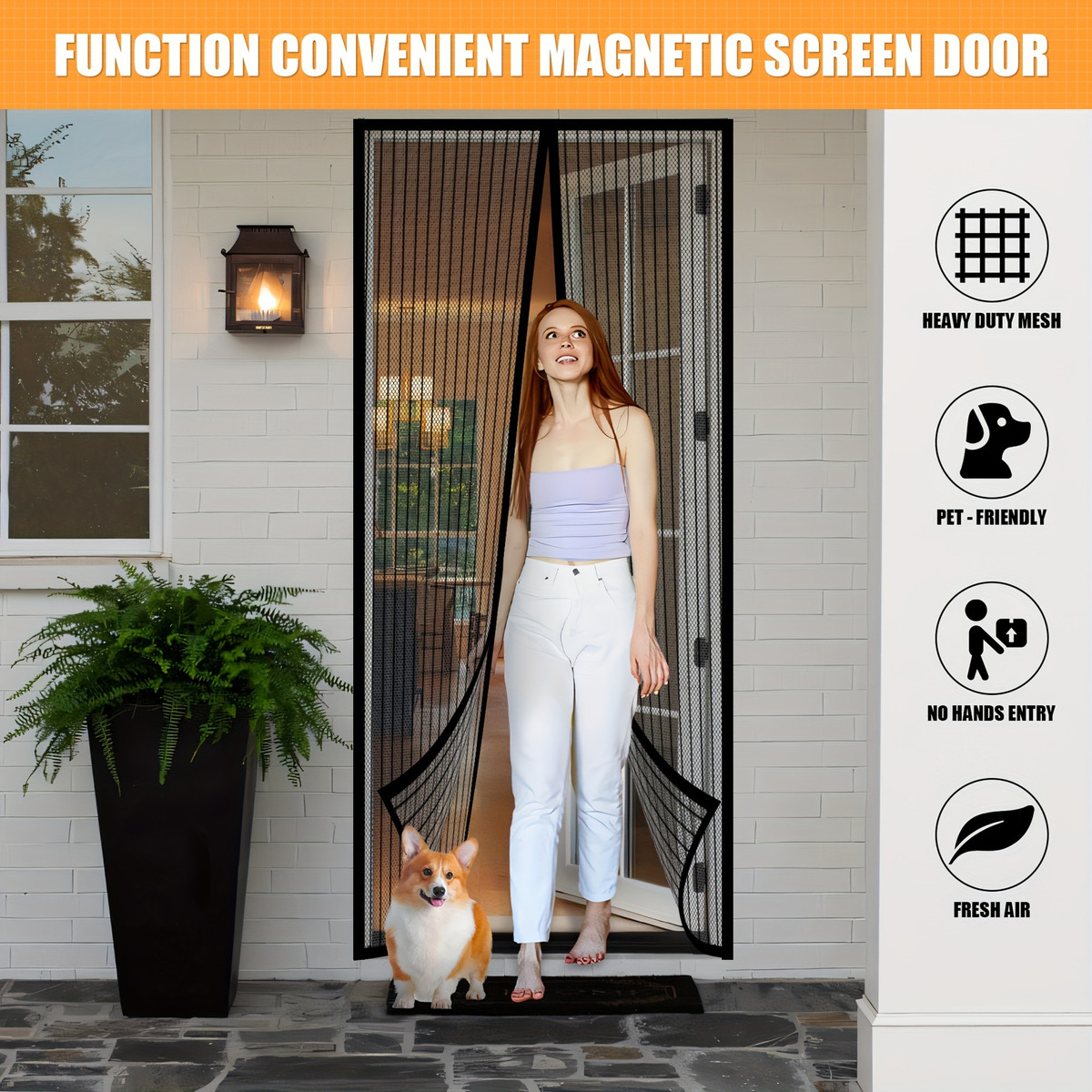 1pc Mosquito-resistant Door Cu - огляд і ціна Home Textiles Curtains