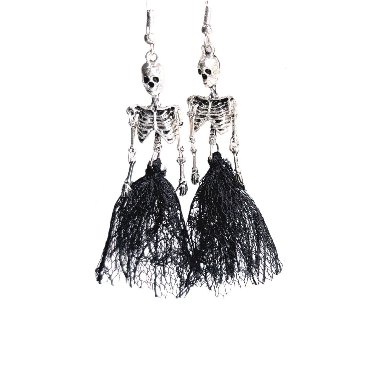 1 Pair Halloween Vintage Skele - огляд і ціна Vintage Home Textiles