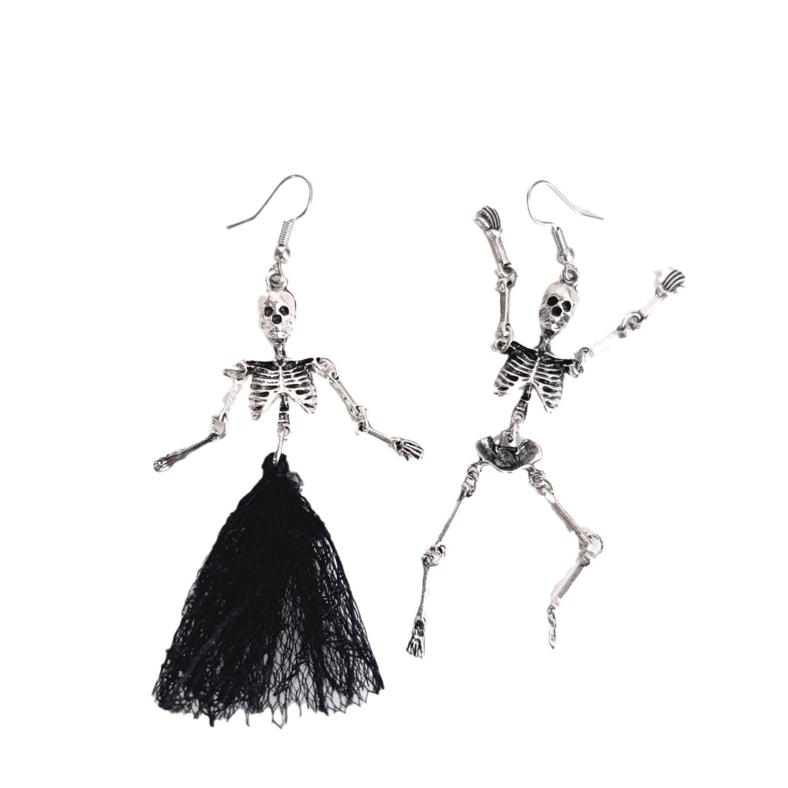 1 Pair Halloween Vintage Skele - огляд і ціна Vintage Home Textiles