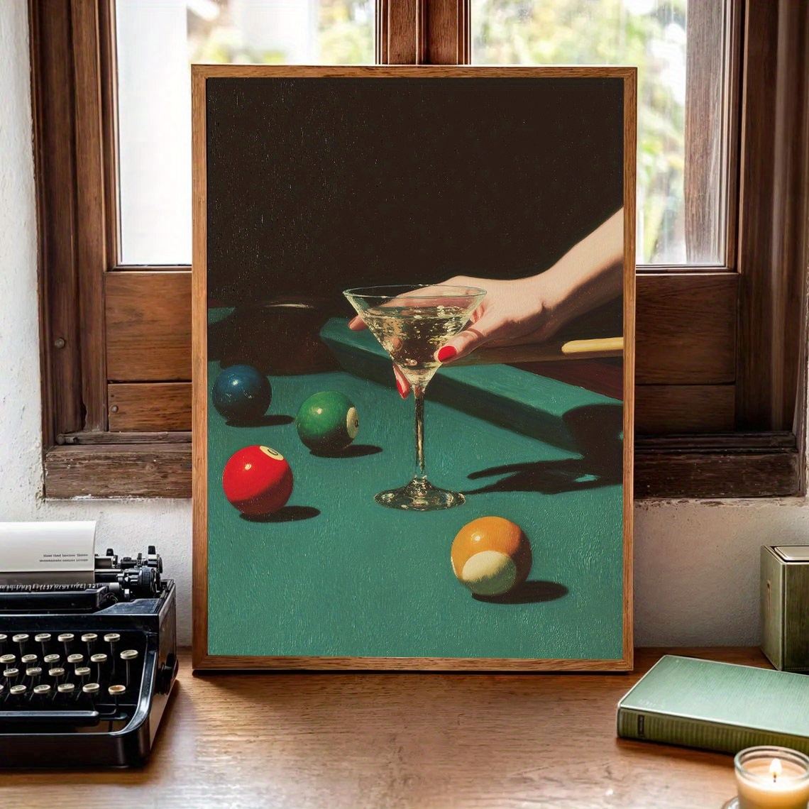 1pc Vintage Billiards Cocktail - огляд і ціна Vintage Home Textiles