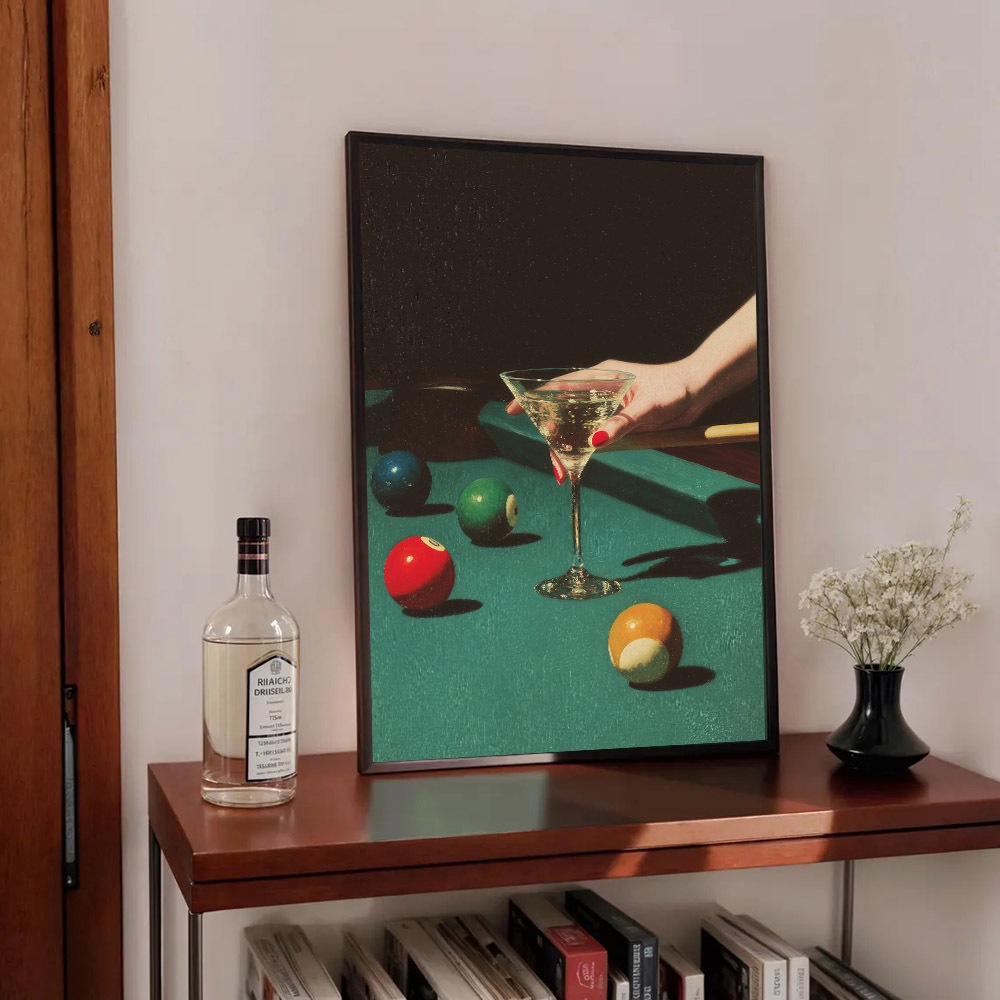 1pc Vintage Billiards Cocktail - огляд і ціна Vintage Home Textiles