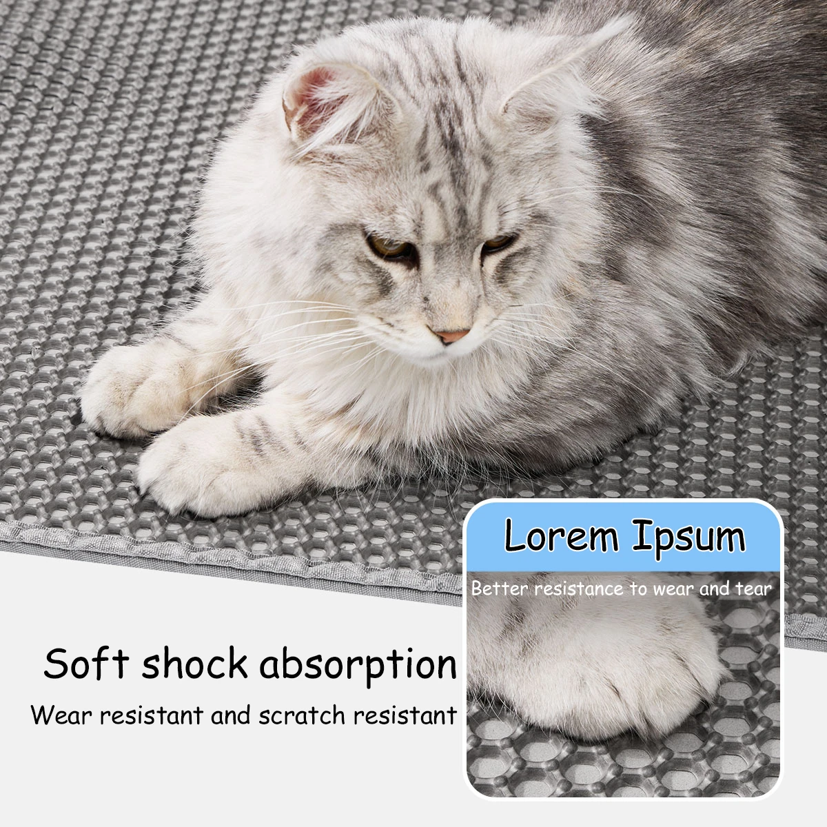 Extra Large Cat Litter Box Mat - огляд і ціна Mattress Protector Waterproof