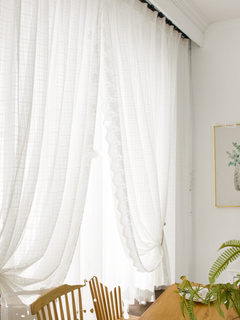 Dreamy White Lace Window Curta - огляд і ціна Home Textiles Curtains