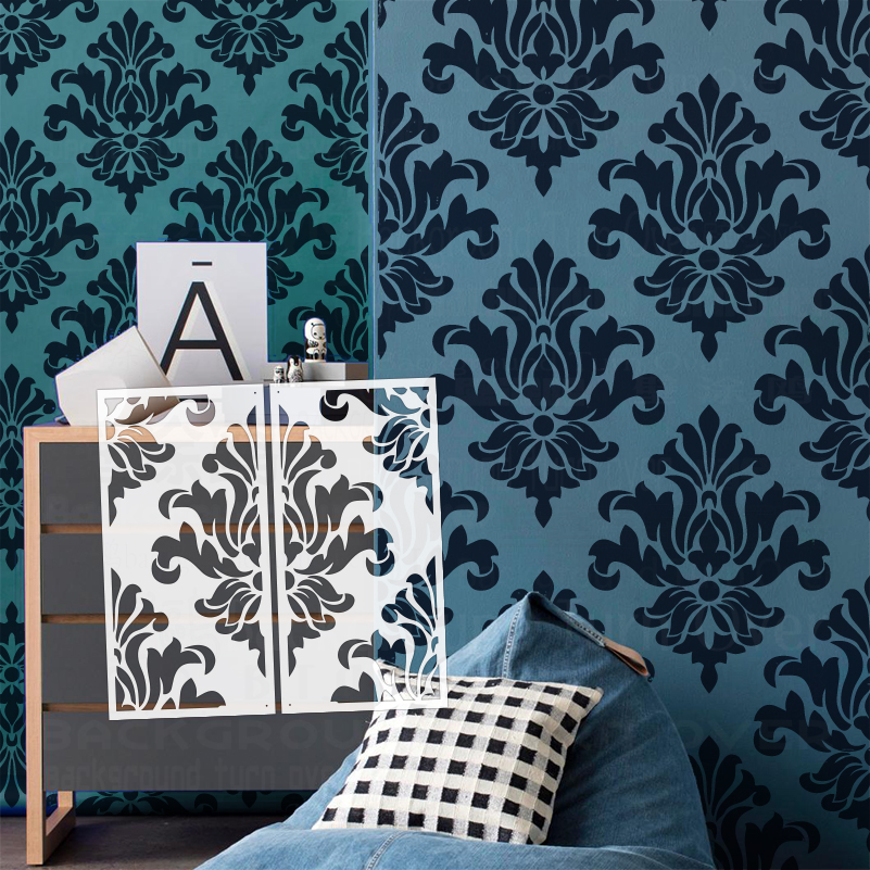 40cm - 80cm Stencil Wall For P - огляд і ціна Vintage Home Textiles