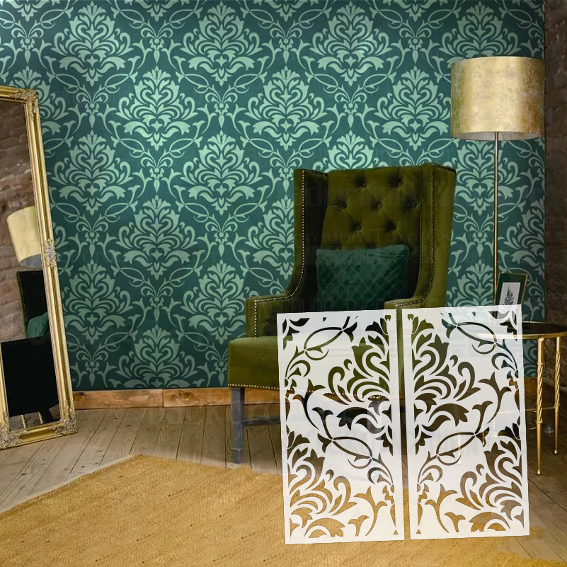 40cm - 80cm Wall Stencil Decor - огляд і ціна Vintage Home Textiles