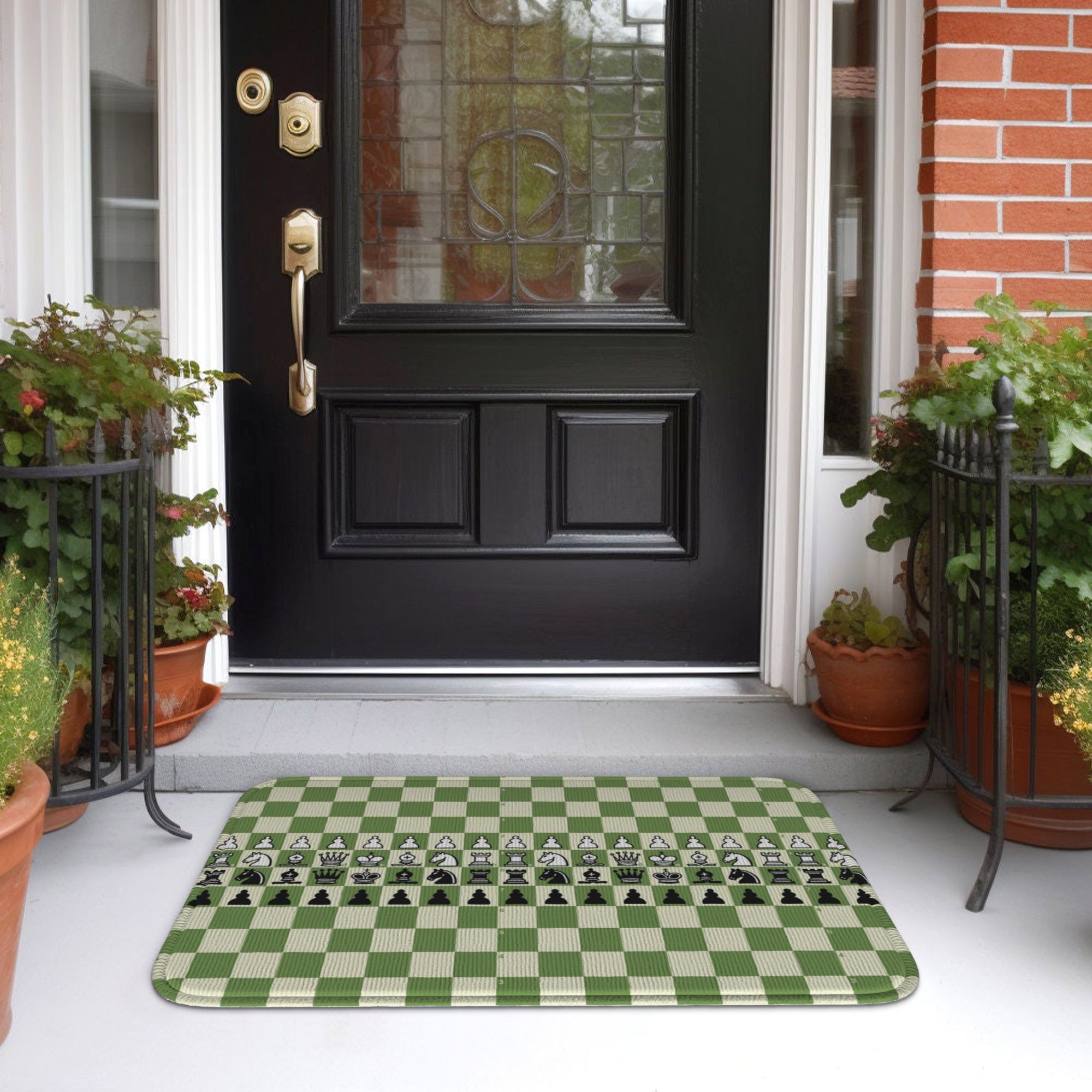 Chess com ChessBoard Doormat A - огляд і ціна Home Textiles Com