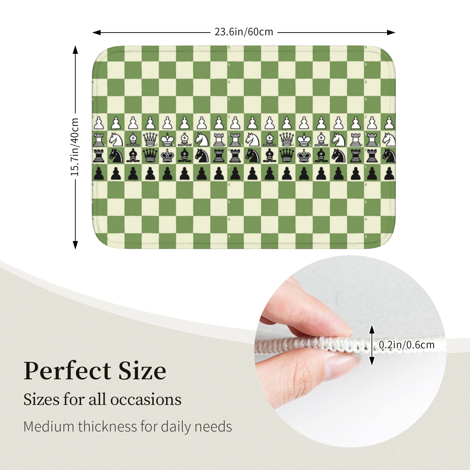 Chess com ChessBoard Doormat A - огляд і ціна Home Textiles Com