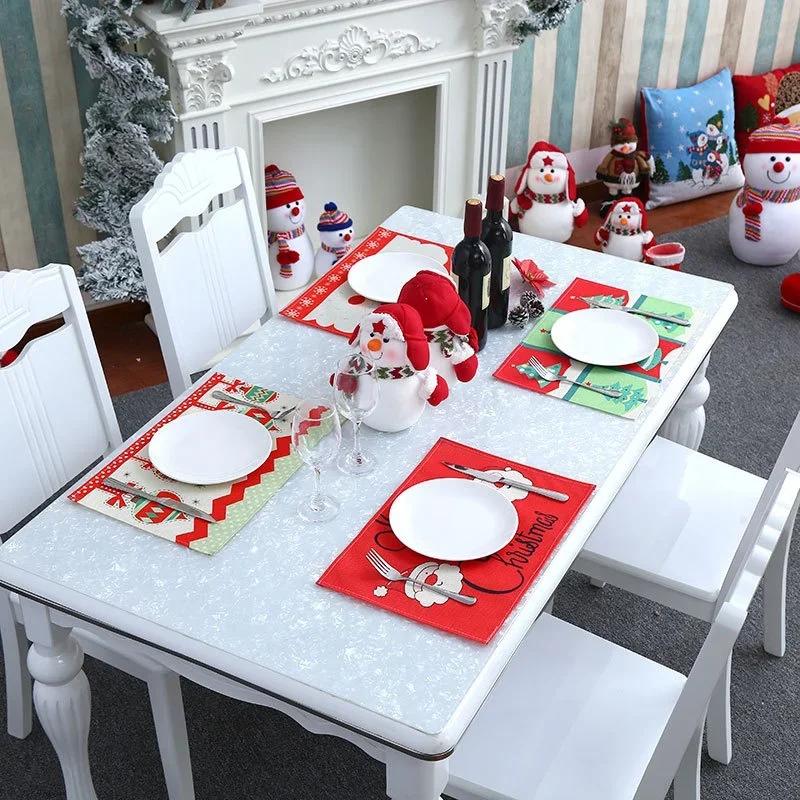 Christmas Home Table Decoratio - огляд і ціна Home Textiles And Furnishing