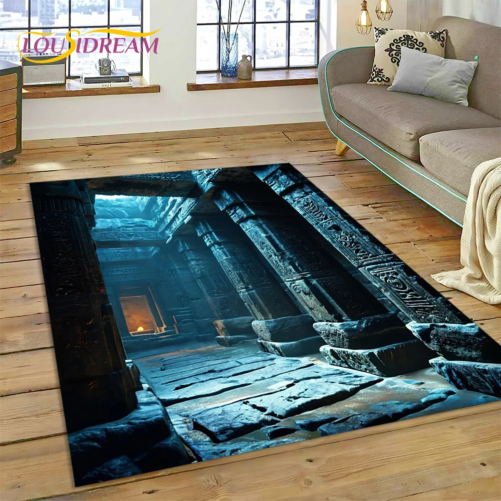 Illusion God's Temple Door Gat - огляд і ціна Home Textiles Sale