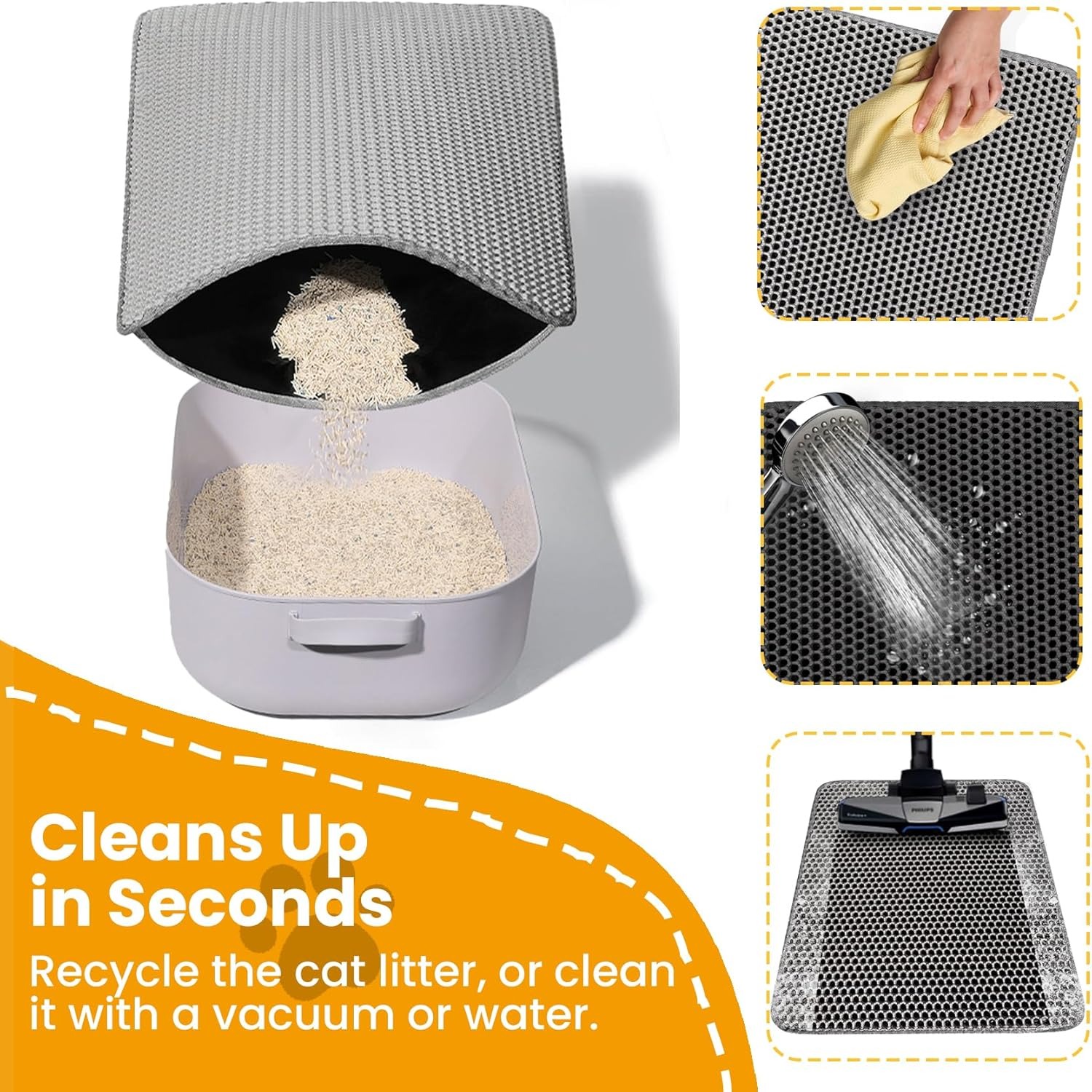 Pet Cat Litter Mat Waterproof  - огляд і ціна Mattress Protector Waterproof