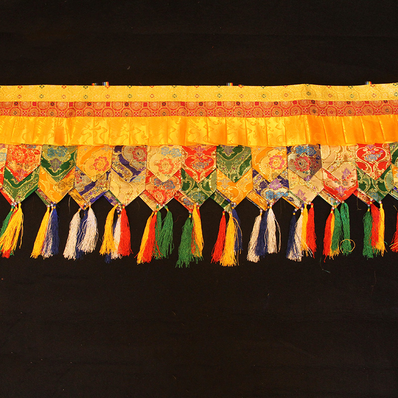500CM long Wholesale Buddhist  - огляд і ціна Home Textiles Curtains