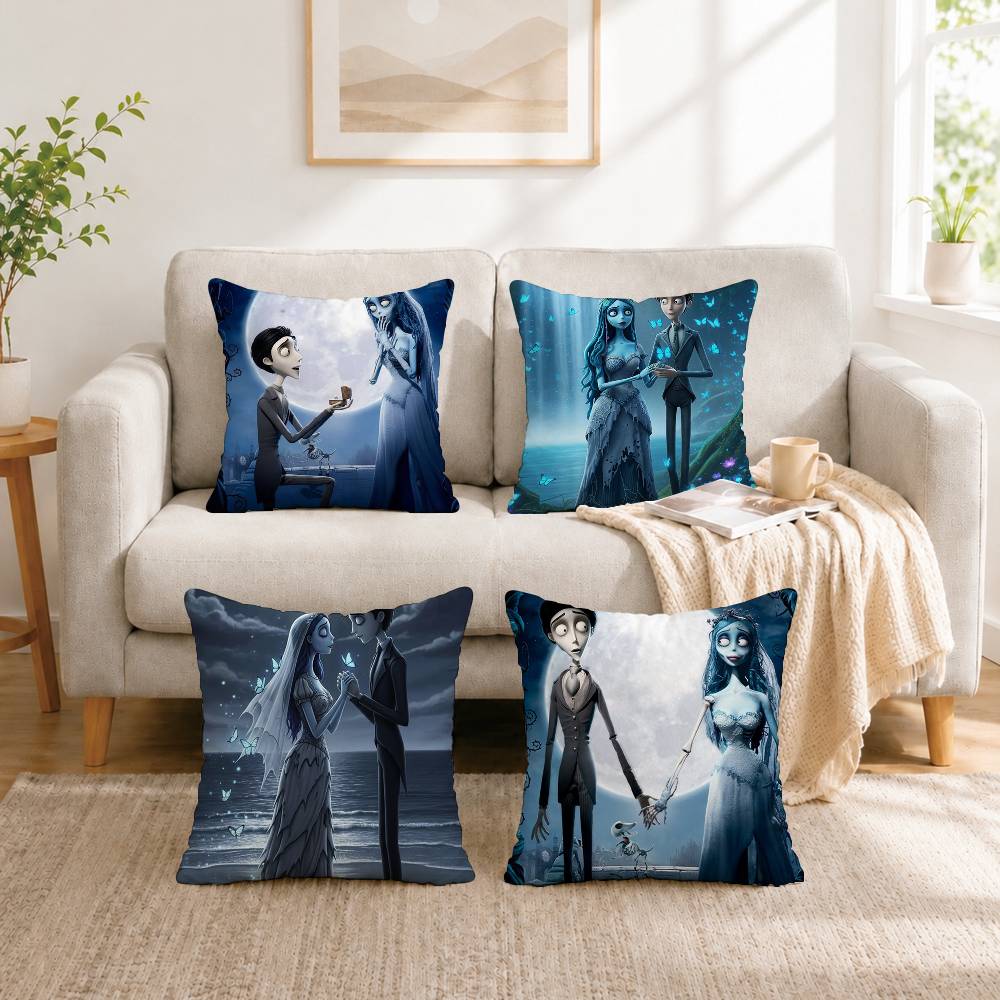 C-Cartoon Corpse Bride Square  - огляд і ціна Home Textiles Inc