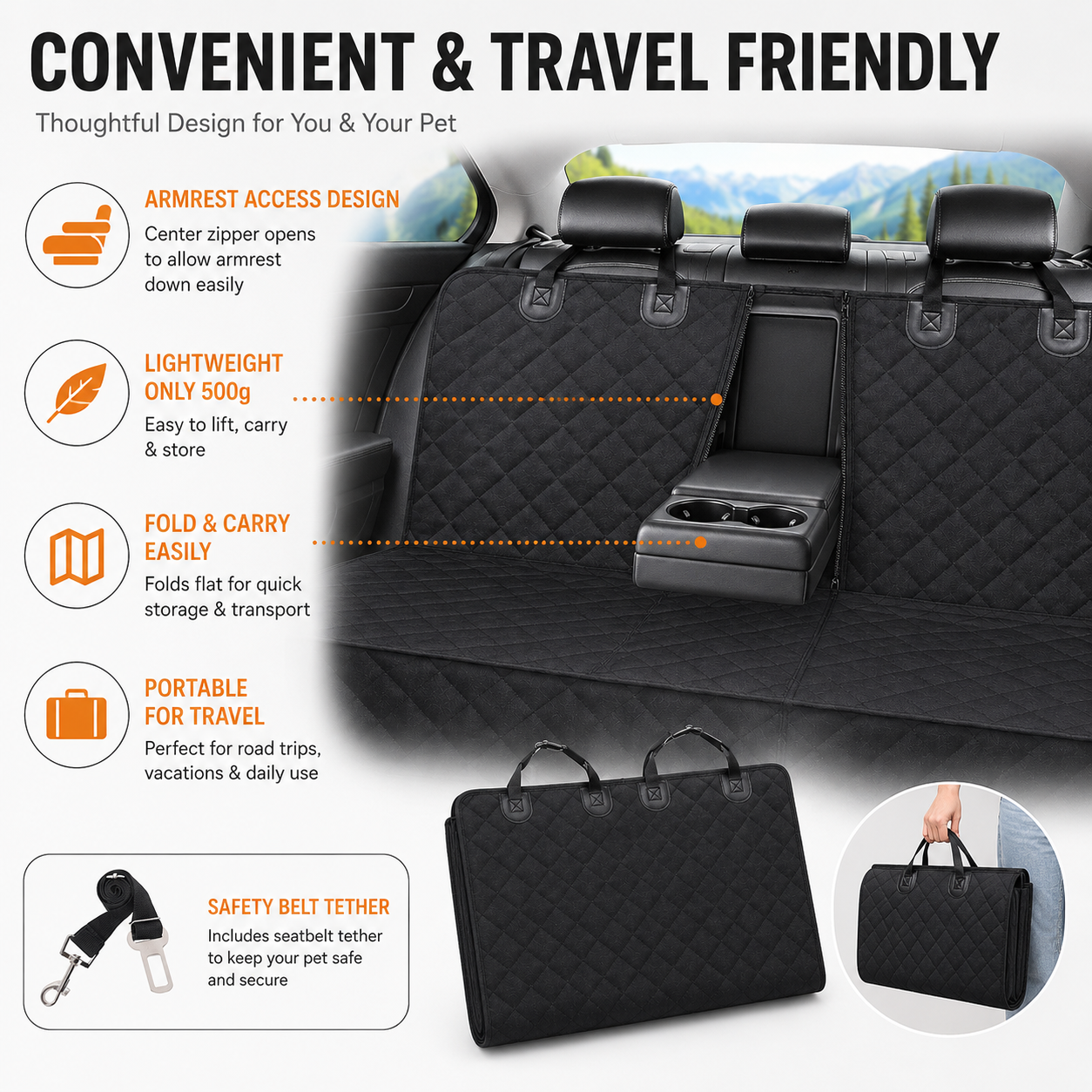 Waterproof Dog Car Seat Cover  - огляд і ціна Mattress Protector Waterproof
