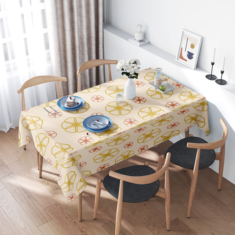 Modern Home Floral Print Table - огляд і ціна Home Textiles Com