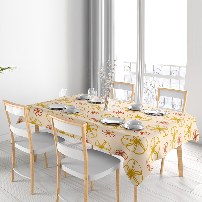 Modern Home Floral Print Table - огляд і ціна Home Textiles Com