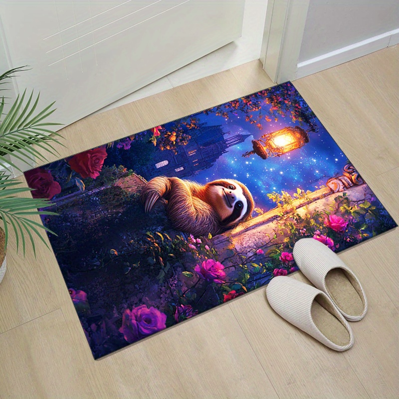 Charming Sloth and Roses Area  - огляд і ціна Home Textiles And Furnishing