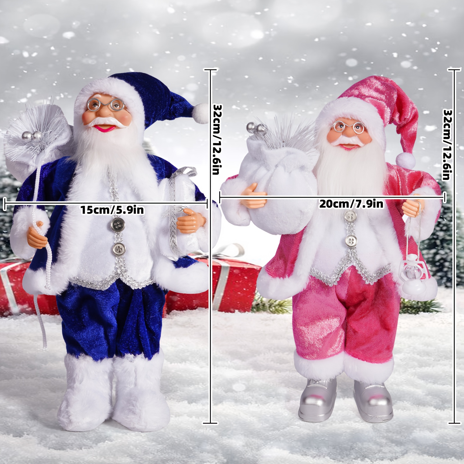 Santa standing ornaments, Sant - огляд і ціна Home Textiles And Furnishing