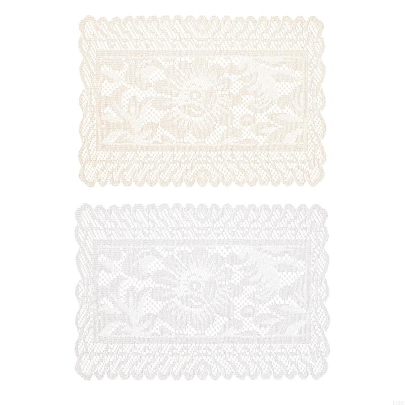 2Pcs Elegant Lace Tablecloths  - огляд і ціна Home Textiles And Furnishing