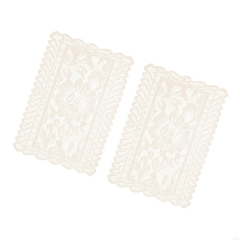2Pcs Elegant Lace Tablecloths  - огляд і ціна Home Textiles And Furnishing