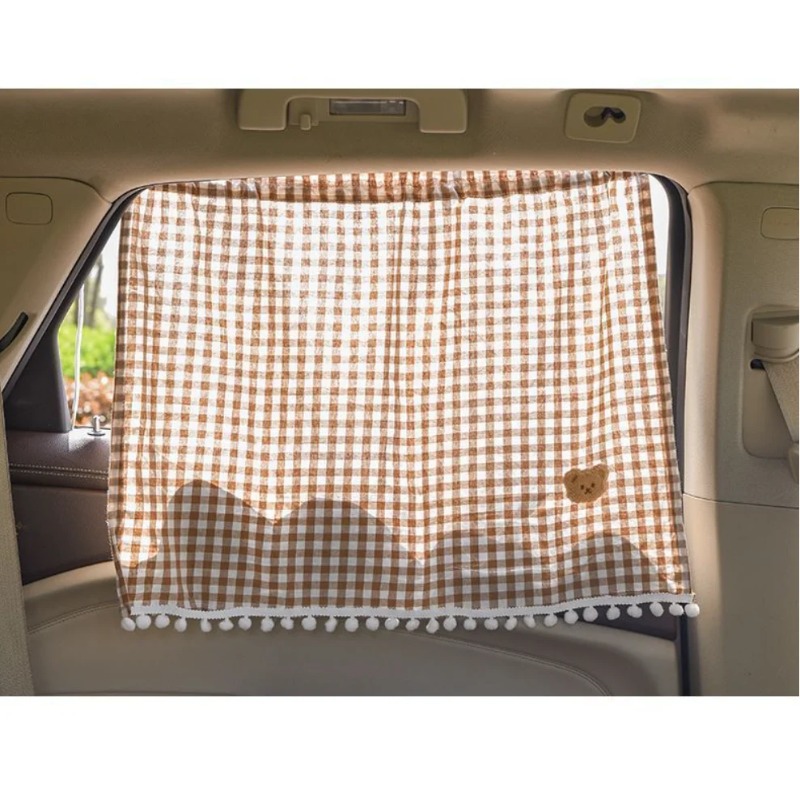 1pair Car Rear Window Suction  - огляд і ціна Home Textiles Curtains