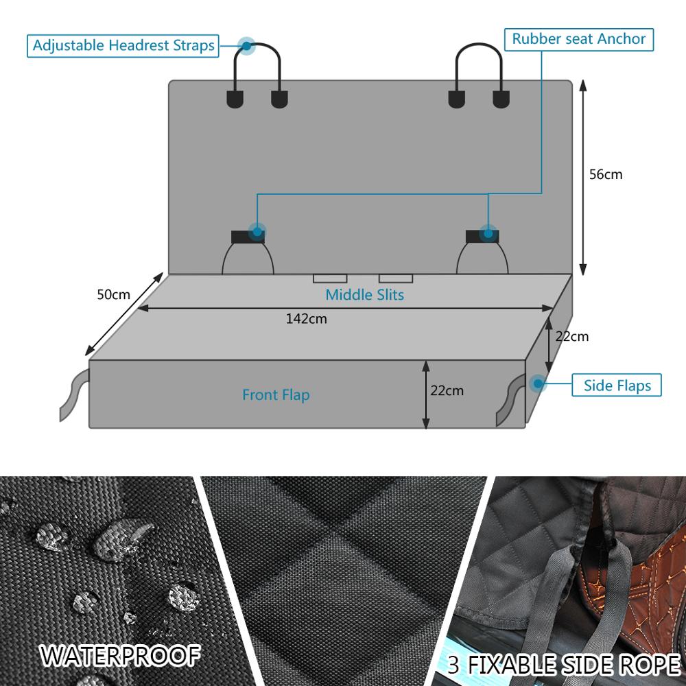 Dog Car Seat Cover Pet Travel  - огляд і ціна Mattress Protector Waterproof