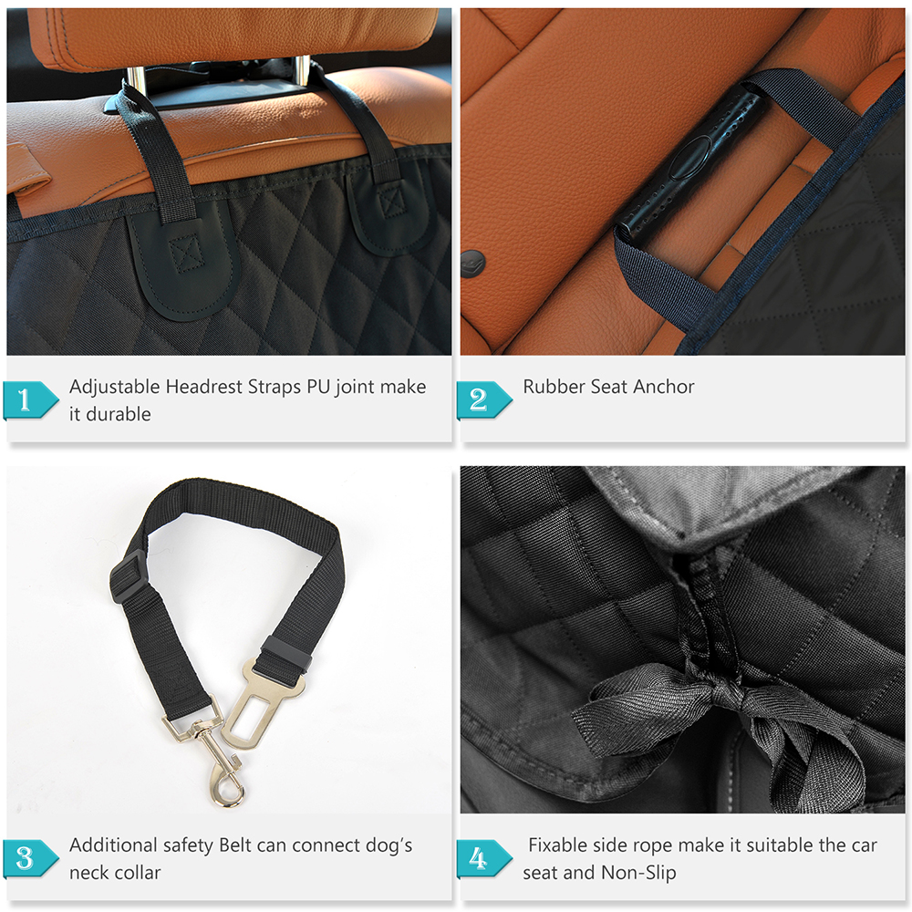 Dog Car Seat Cover Pet Travel  - огляд і ціна Mattress Protector Waterproof