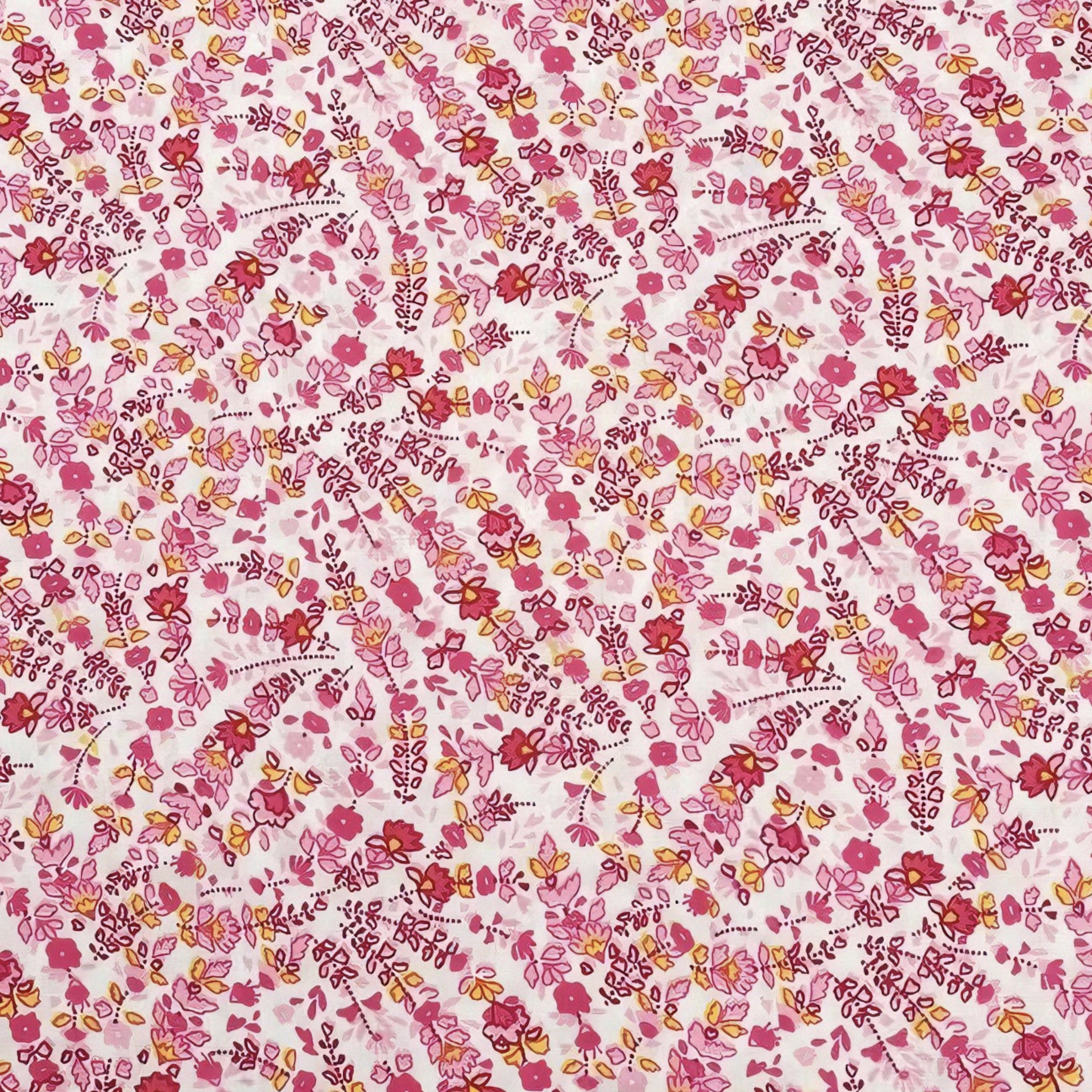 Vintage Floral Printed Fabric  - огляд і ціна Vintage Home Textiles